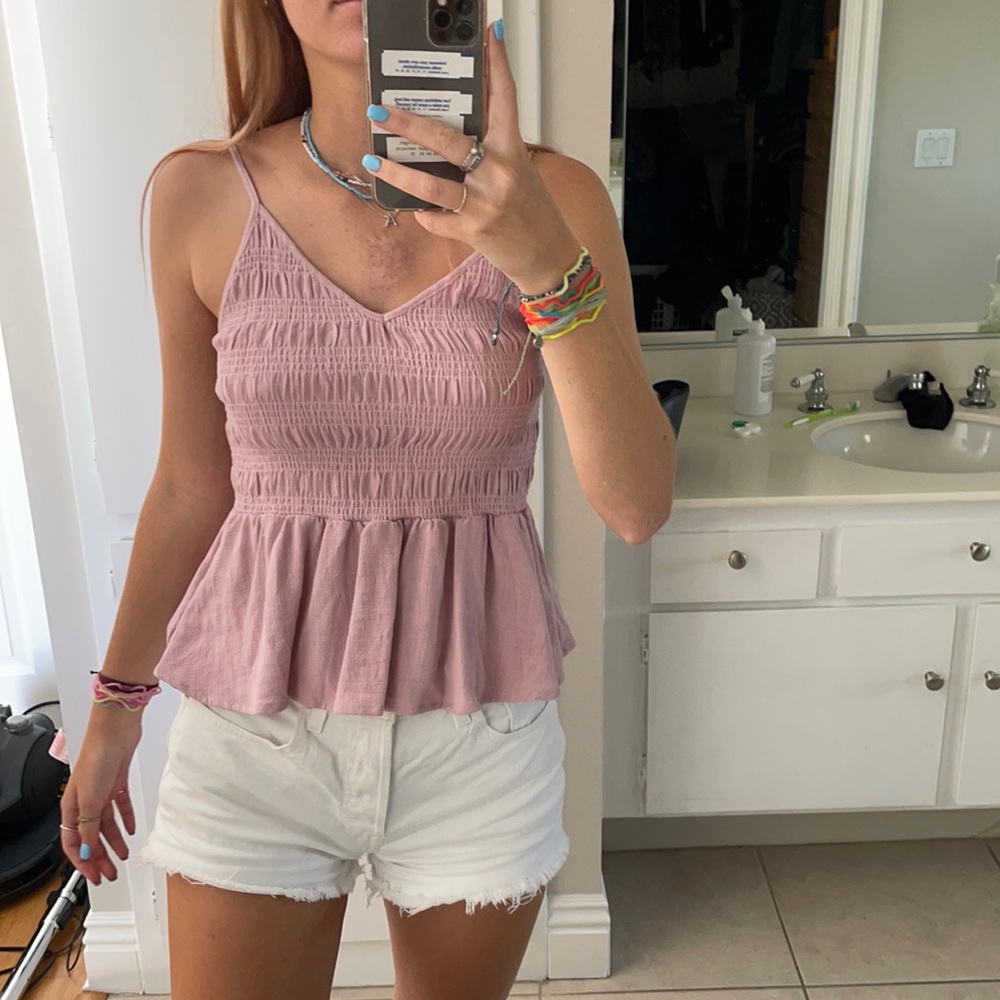 Light pink tank top